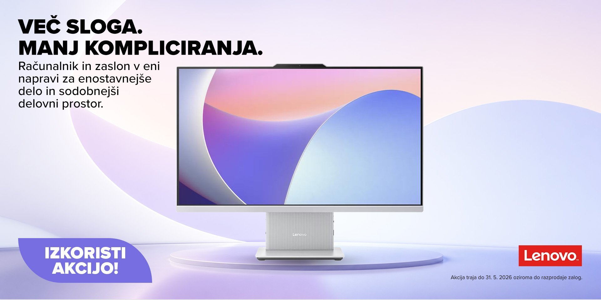 Lenovo AiO  pomladna ponudba